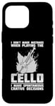 iPhone 16 Pro Max Cello Instrument Funny Playing Musical Lesson Case