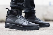 Nike SF Air Force 1 Mid - 2017 AF1 - Triple Black - Size UK 10 (EU 45) US 11