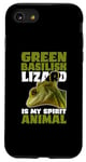 iPhone SE (2020) / 7 / 8 Green Basilisk Lizard Is My Spirit Animal Herpetologist Case