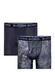 Performance Boxer 2P Sport Boxers Blue Björn Borg