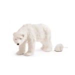 Orso Polare Barrow C-Movimento l H92 - Figurine d'ours polaire en résine et fibre de verre