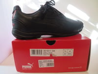 Chaussures PUMA SPORT MOTO DUCATI en Cuir. Noir et Rouge. Pointure 41. NEUVE.