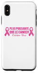 Coque pour iPhone XS Max Octobre Rose 2024 Ruban Prevention Cancer Du Sein Hopital