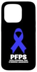 Coque pour iPhone 15 Pro Blue Ribbon PFPS Sensibilisation au syndrome de douleur fémorale rotulienne