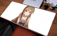 Sword Art Online Mouse Pad Rectangle Non-Slip Rubber Electronic Sports Oversized Large Mousepad Gaming Dedicated,for Laptop Computer & PC 11.8X31.5 Inch-800x400mm