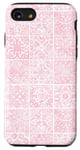 iPhone SE (2020) / 7 / 8 Light Pink Porcelain Mediterranean Watercolor Tile Majolica Case