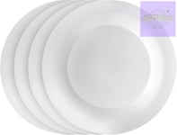 James Martin Everyday Porcelain Dinner Plate Set of 4, Dishwasher & Microwave...