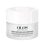 Olos Anti-Blemish Purifying Cream, 1.7 oz - Anti Aging Face Cream, Blackhead Remover - Acne Treatment Enriched with Vitamin E, Aloe - Non-comedogenic