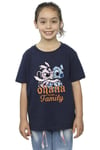 Lilo And Stitch Ohana Angel Hug Cotton T-Shirt