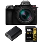 Panasonic Lumix G9 II m/12-60mm KIT 12-60mm LEICA F/2.8-4.0 + batt.+ mkort