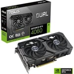 Carte Graphique ASUS Dual RTX4060O8GEVO NVIDIA GeForce RTX 4060 8 Go GDDR6