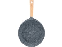 Patelnia Tefal Stone And Wood Frypan | E2190604 | Frying | Diameter 28 Cm | Suitable For Induction Hob | Fixed Handle