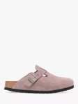 Birkenstock Boston Suede Clogs, Faded Purple