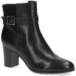 Bottines Caprice  Boots Talon Noir