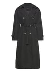 Vero Moda Vmchloe Long Trenchcoat Ga Noos Svart