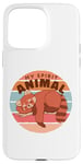 iPhone 15 Pro Max Red panda spirit animal cute animal relaxed peaceful cozy Case