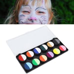 12pcs 10g Face Body Painting Kit 2 Brushes Cosplay Makeup Pigment For Christ TDM