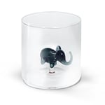 WD Lifestyle Verre De Eau Éléphant Verre Soufflé Accessoires Décoration