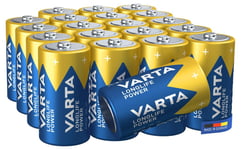 VARTA Longlife Power C batteri SCAND, 20-pack