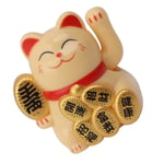 Solar Powered Waving Cat Fortune Cat Lovely Safe Eco Friendly 2 Inch For Car For