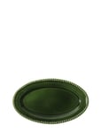 Daria Oval Platter 35 Cm St Ware Green PotteryJo