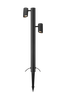 Markslöjd GARDEN 24 Pollare Cylinder 2L Svart