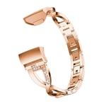 Crystal Armband Fitbit Charge 3/4 Rose Guld