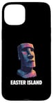 Coque pour iPhone 15 Plus Statue Moai Île de Pâques Rapa Nui