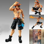 Shao Anime Figur One Piece Zoro Action Figur Portgasd Ace Figur Skulptur Dekoration Staty Dockmodell Samlarobjekt Leksaksfigur 18cm