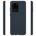 Samsung Galaxy S20 Ultra Case Ultra Thin TPU Full Body Protection Anti Scratch Phone Case Cover for Samsung Galaxy S20 Ultra Navy Blue