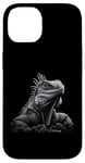 iPhone 14 Cuban Rock Iguana Shirt Gothic Reptile Keeper Pet Owner Art Case