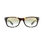 Ray-Ban Womens Sunglasses New Wayfarer 2132 710/Y0 Tortoise Gold Flash Gradient - Brown - One Size