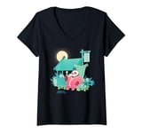 Femme DreamWorks Kung Fu Panda Lunar New Year Bamboo Shop T-Shirt avec Col en V