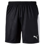 Puma Men's LIGA Training Shorts, Black White, S