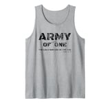 Bible Verse Tshirt Army Of The One Shirt Religious Shirt Tank Top