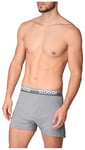 Sloggi Men's The Slim Fit Boxer Shorts, (Light Grey Melange M), S UK