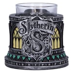 Nemesis Now Harry Potter Slytherin Tea Light Holder 7.5cm, Resin, Silver, Officially Licensed Harry Potter Merchandise, Slytherin House Decor, Cast in the Finest Resin, Expertly Hand-Painted