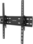 Support Mural Tv 26-55 Pouces-Fixation Murale Tv Peut Contenir Jusqu'À 50Kg,Accroche Television Mural Inclinable(± 15°) Et Étend,Support Vesa 400X400Mm Universel Pour Tv Plat/Incurvé