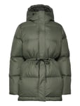 W Down Hood Parka Green Peak Performance