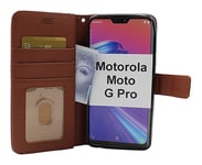 New Standcase Wallet Motorola Moto G Pro (Brun)