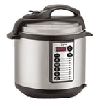 Zyle ZY502MC Silver 900-Watts Digital Multifunctional Electric Pressure Cooker