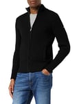 Schott NYC Homme Plecorage1 Pull Sweater, Noir, L EU