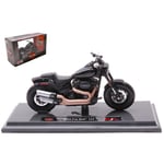 HARLEY DAVIDSON FAT BOB 114 2022 BLACK 1:18 Maisto Moto Modellino