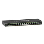 NETGEAR 16-Port PoE Gigabit Ethernet Plus Switch (GS316EPP) - Managed with 15 x PoE+ @ 231W, 1 x 1G SFP Port, Desktop/Wall mount