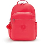 Kipling Seoul stor ryggsekk med PC lomme Escape Red