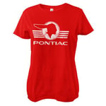 Pontiac Retro Logo Girly Tee, T-Shirt