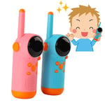 Kids Walkie Talkie Toy With Flashlight Handy Family Walkie Talkie For Outdoo Hot