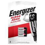 Alkaline Batteri LR44 | 6 V DC | 140 mAh | 2-Blister | Silver / Svart