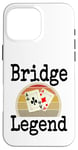 Coque pour iPhone 16 Pro Max Funny Bridge Legend Jeu de cartes gagnant une soirée de jeu pour papa