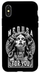 iPhone X/XS Valentine's Day Medusa Woman I Only Have Eyes For You Heart Case